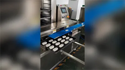 ماكينة ترتيب القطع على الصواني الآلية