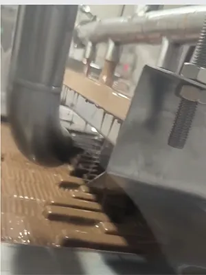التغطية بالشوكولاتة والتبريد